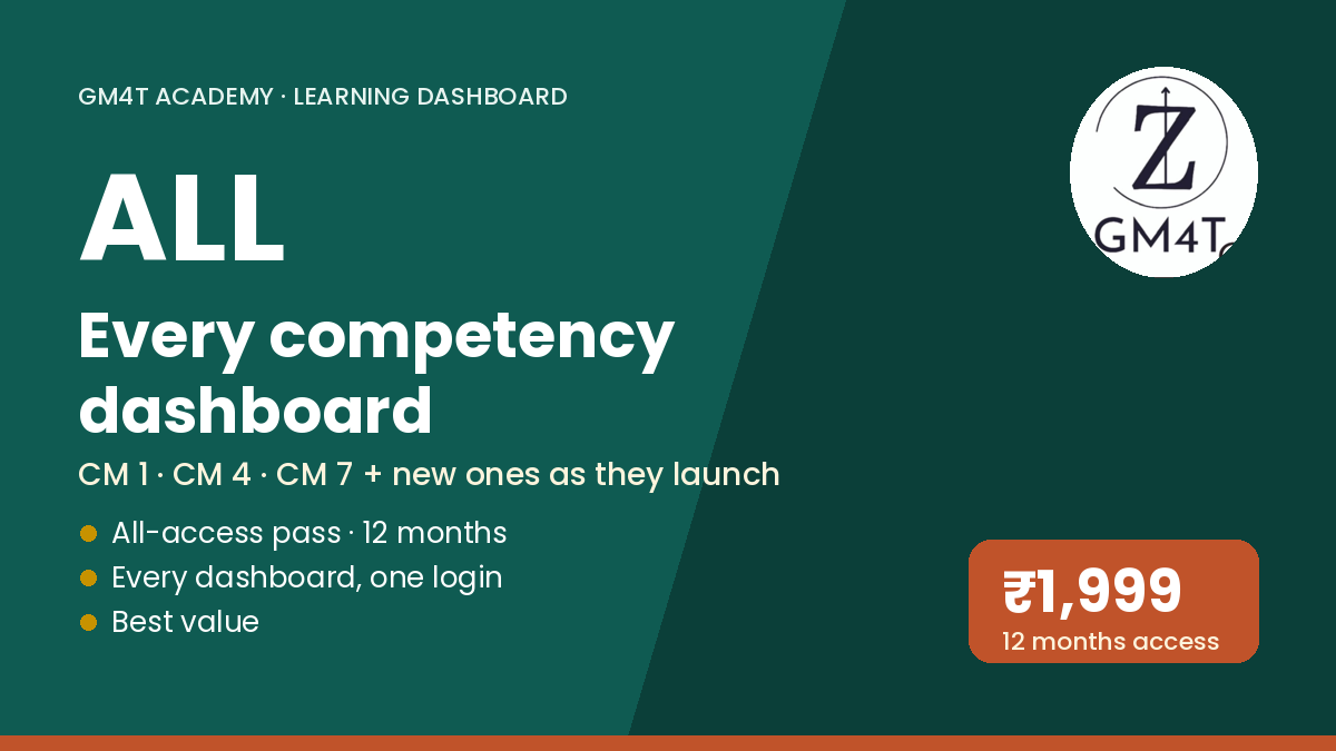 GM4T All-Access (every competency) — 6-month pass